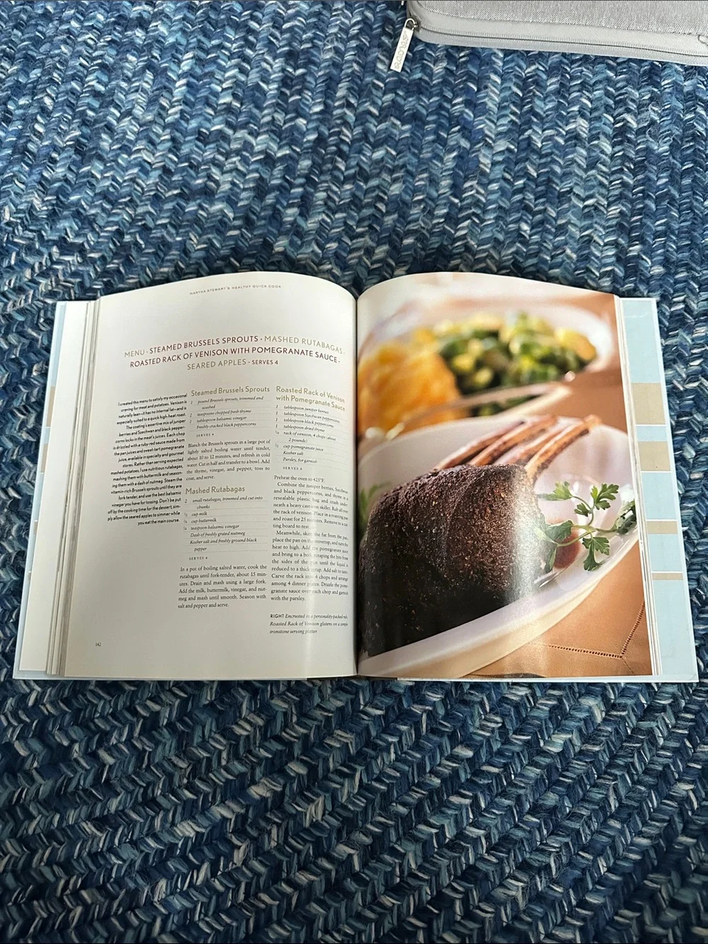 Cookbook “Martha Stewarts Healthy Quick Cook” 1997